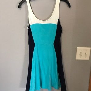 Express blue tank top dress